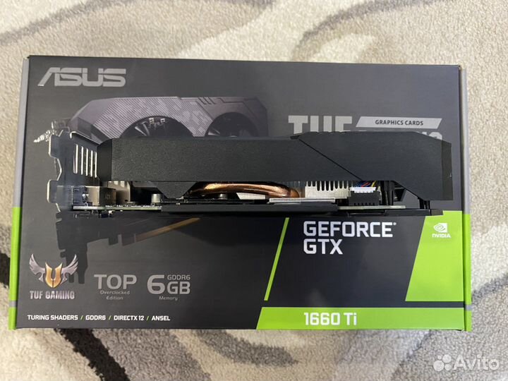 Видеокарта Nvidia GTX 1660ti