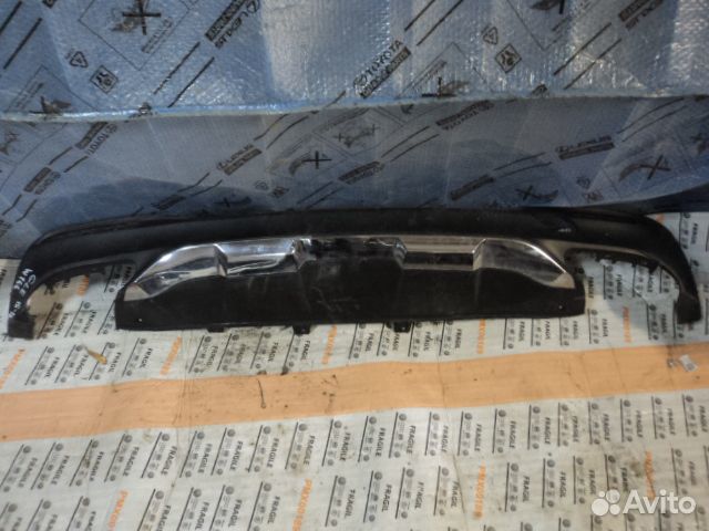 Юбка заднего бампера Mercedes GLE W166 GLS X166