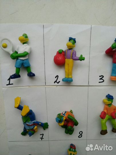 Данон, Дино, растишка, фигурки