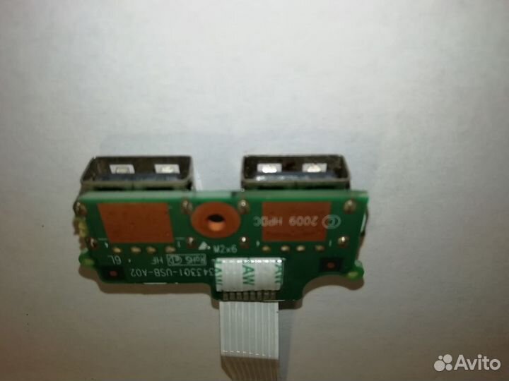 Плата usb ноутбука HP 625 620 343301-usb-a02