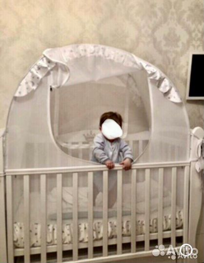 Защита от камаров на детскую кроватку