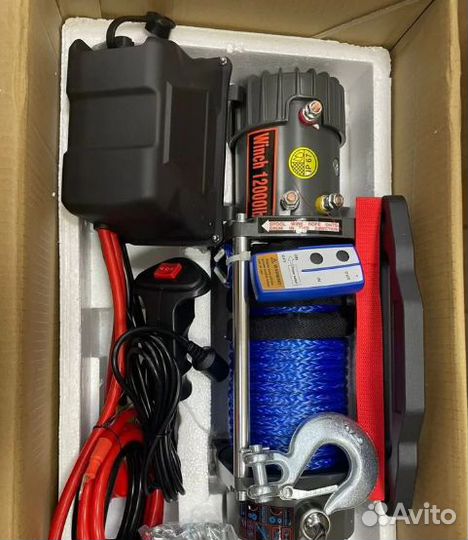 Электролебедка electric winch 12000 LBS 12V