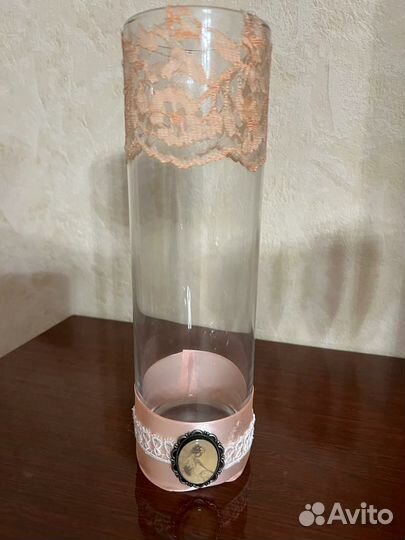 Свадебные бокалы ручной работы