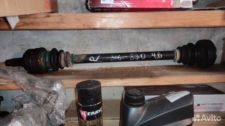 Полуось задняя (приводной вал, шрус ) BMW 3 E46