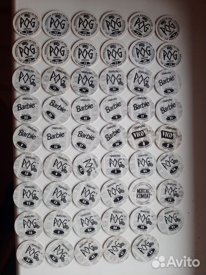 Фишки кепсы сотки разное