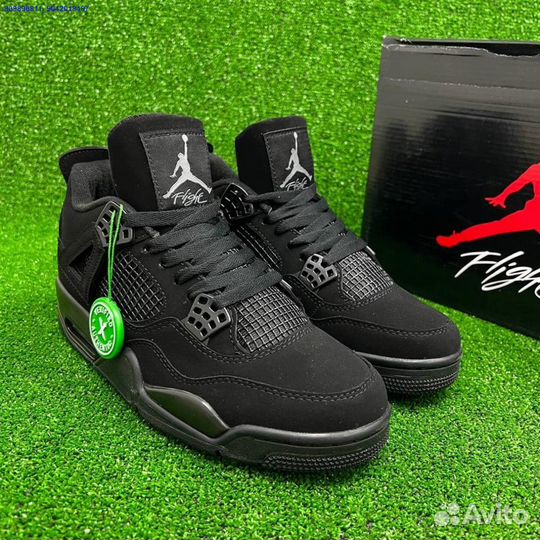 Кроссовки Nike Jordan 4 Black Cat