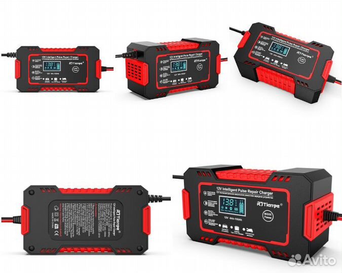 Зарядное устройство для акб RJ Tianye 12V6AR8