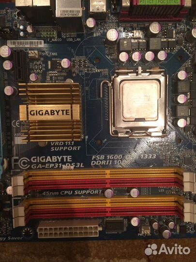 Материнская плата GA-EP31-DS3L 775 сокет
