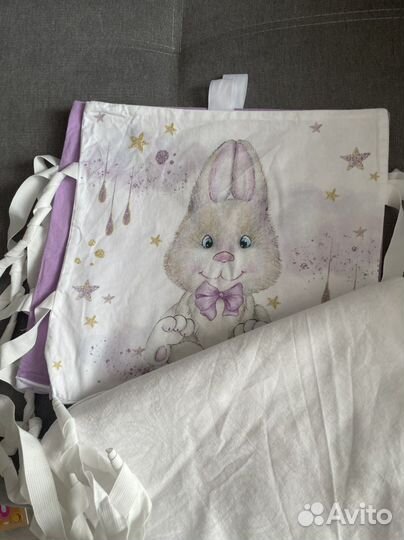 Бортики в детскую кроватку