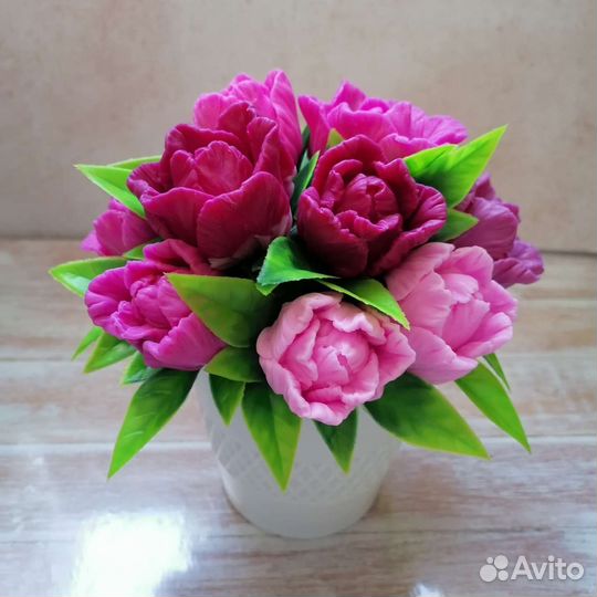 Букет из мыла