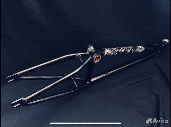 Рама BMX каретка и рулевая