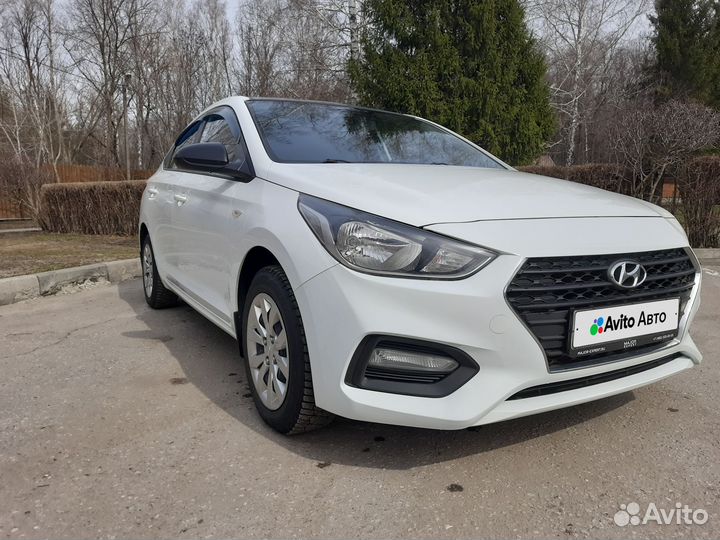Hyundai Solaris 1.6 AT, 2018, 92 560 км