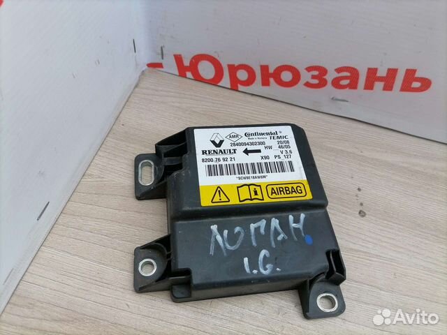 Блок SRS Renault Logan