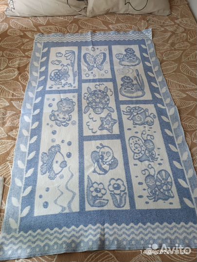 Одеяло байковое детское
