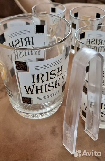 Набор стаканов для виски новый