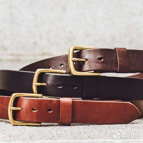 Ремень кожаный
