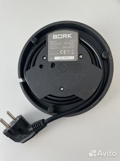 Подставка чайник bork k711