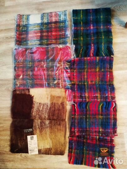Шарф мохеровый новый СССР