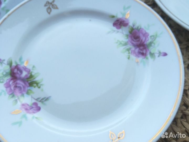 Тарелочки Дулево