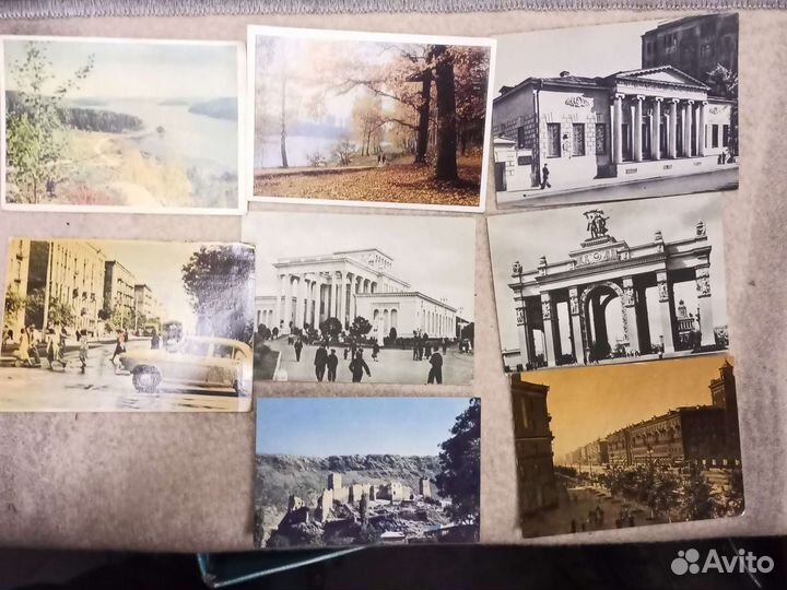 Почтовые открытки б/у