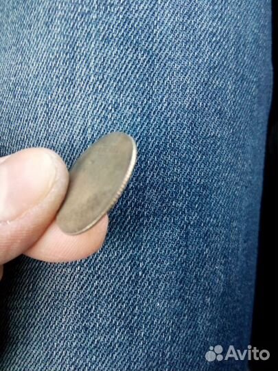 Редкий брак 1 рубль 1998г