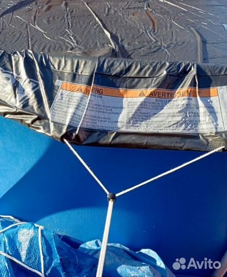 Тент для каркасного бассейна