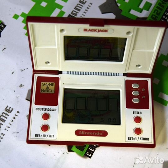 Раритетная приставка Nintendo BlackJack (б/у)