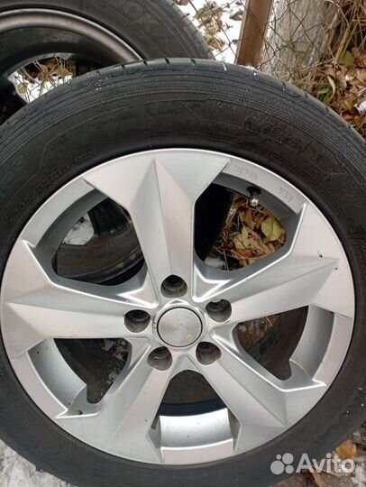 Диски литые с резиной