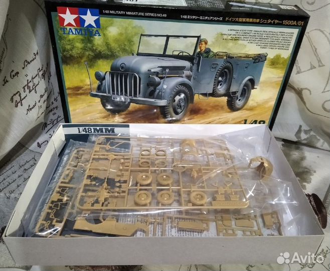 Tamiya Сборная модель автомобиля Steyr