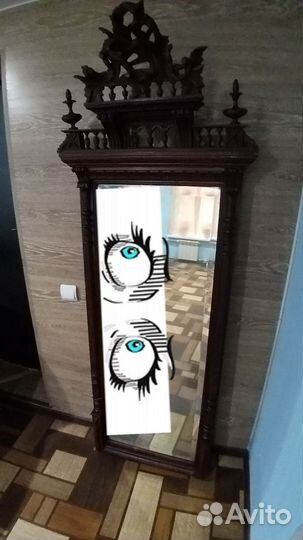 Антикварное зеркало