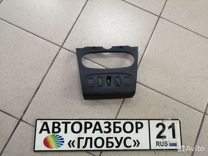 Накладка консоли Рено Логан 2 Renault Logan