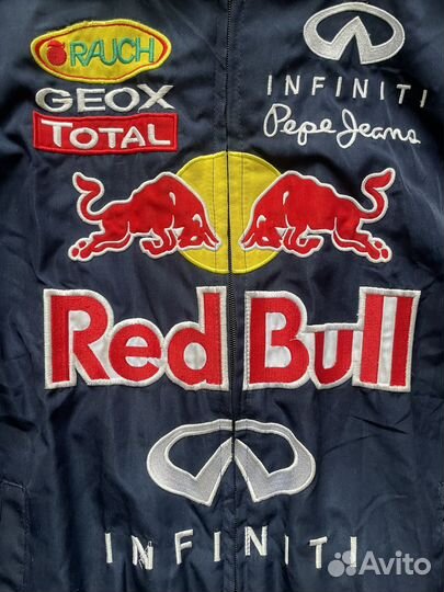 Гоночная куртка Red Bull Винтаж