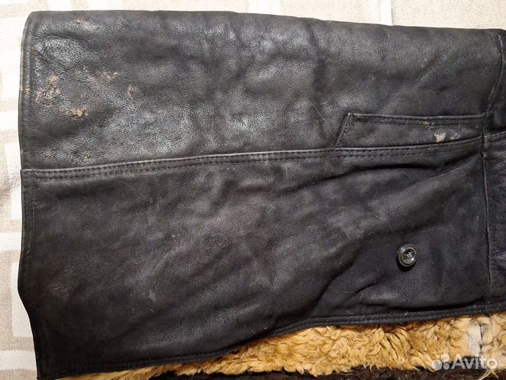 Шубняк мужской. Бекеша. Тулуп из овчины.б.у