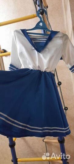 Платье 116 морячка