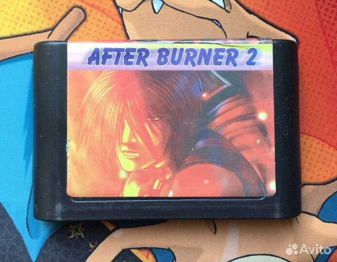 After Burner 2 Sega Mega Drive Картридж Пиратка