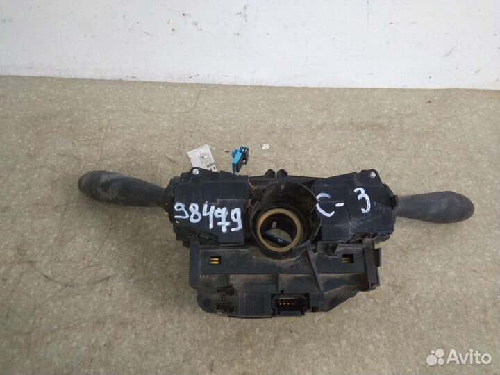 Переключатель подрулевой в сборе Citroen C3 2009-2