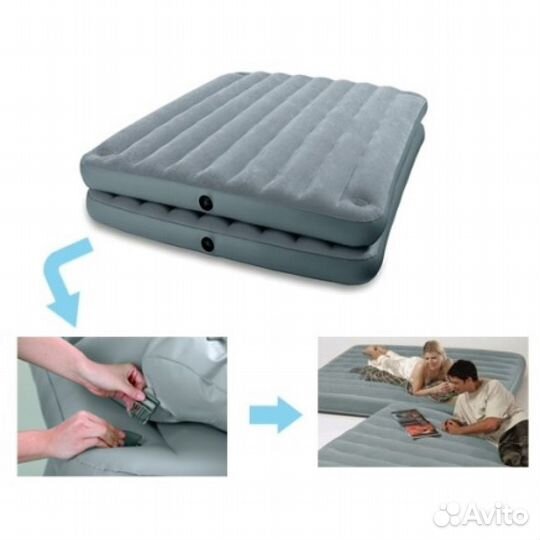 Кровать-матрас надувная 