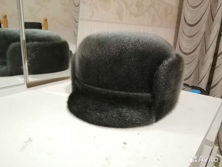 Шапка мужская из меха Нерпы