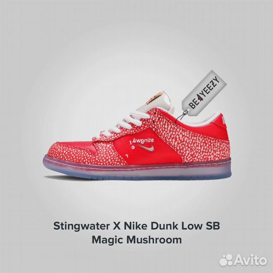 Nike Stingwater X Dunk Low SB Magic Mushroom