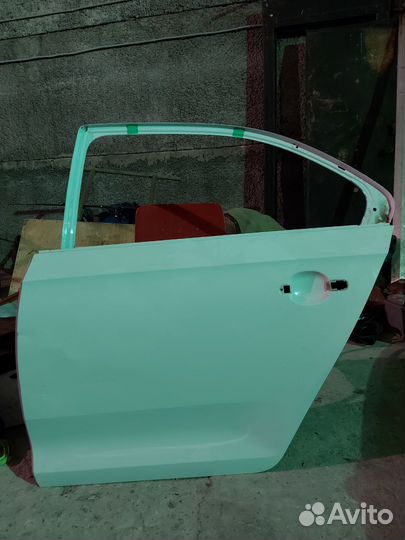 Дверь skoda rapid 2019