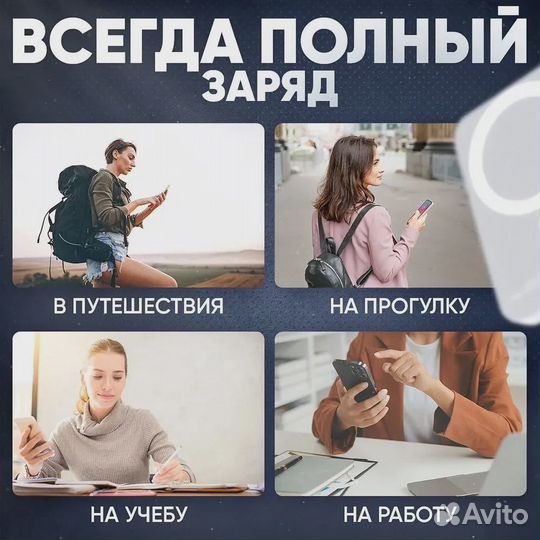 Внешний аккумулятор, MagSafe Battery Pack, 6000 мА