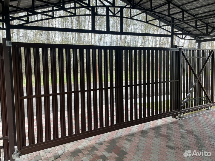 Комплект откатных ворот