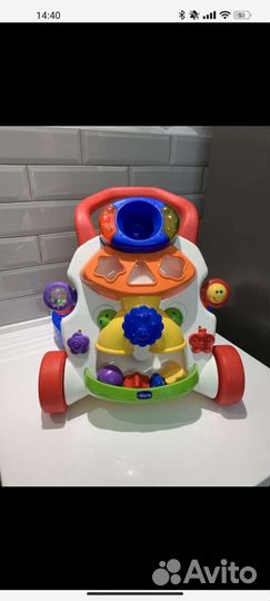 Ходунки каталка chicco