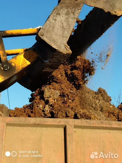 Вывоз глины / грунта, с погрузкой и утилизацией