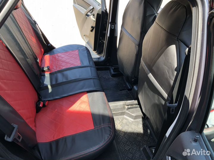 Авточехлы из экокожи на Гранту