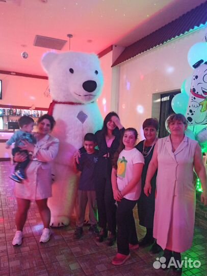 Белый мишка поздравление, чебурашка, медведь бурый