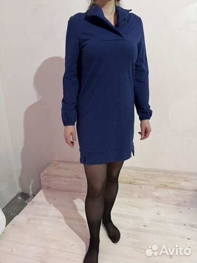 Платье синее citystar S