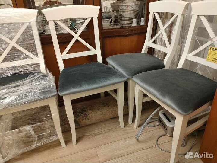 Стулья кухонные, массив бука, новые