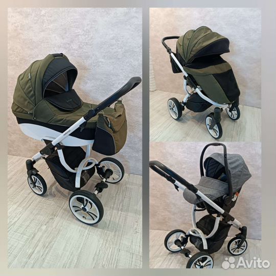 Коляска bebetto holland 3 в 1