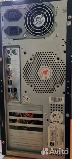 Компьютер для дома E3400/3g/80gb/350w/win7+по